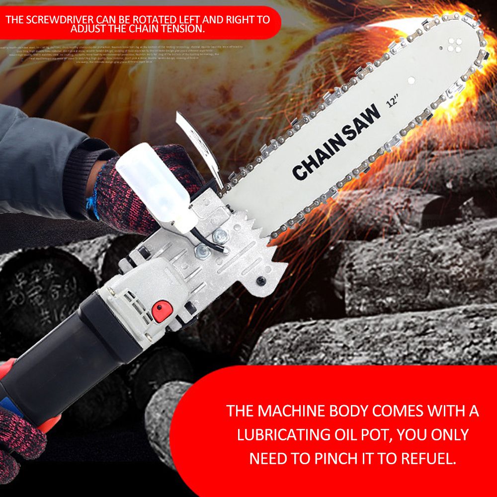 12 Inch Chainsaw Refit Conversion Kit Chainsaw Bracket Set