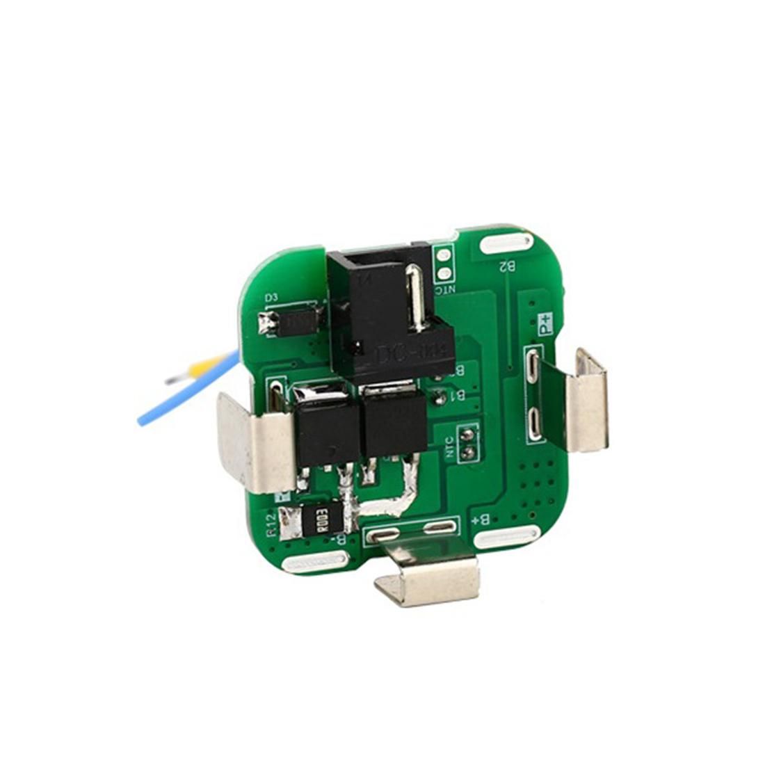 1Pcs BMS 4S 14.4V Dual MOS 18650 Lithium Battery Charging