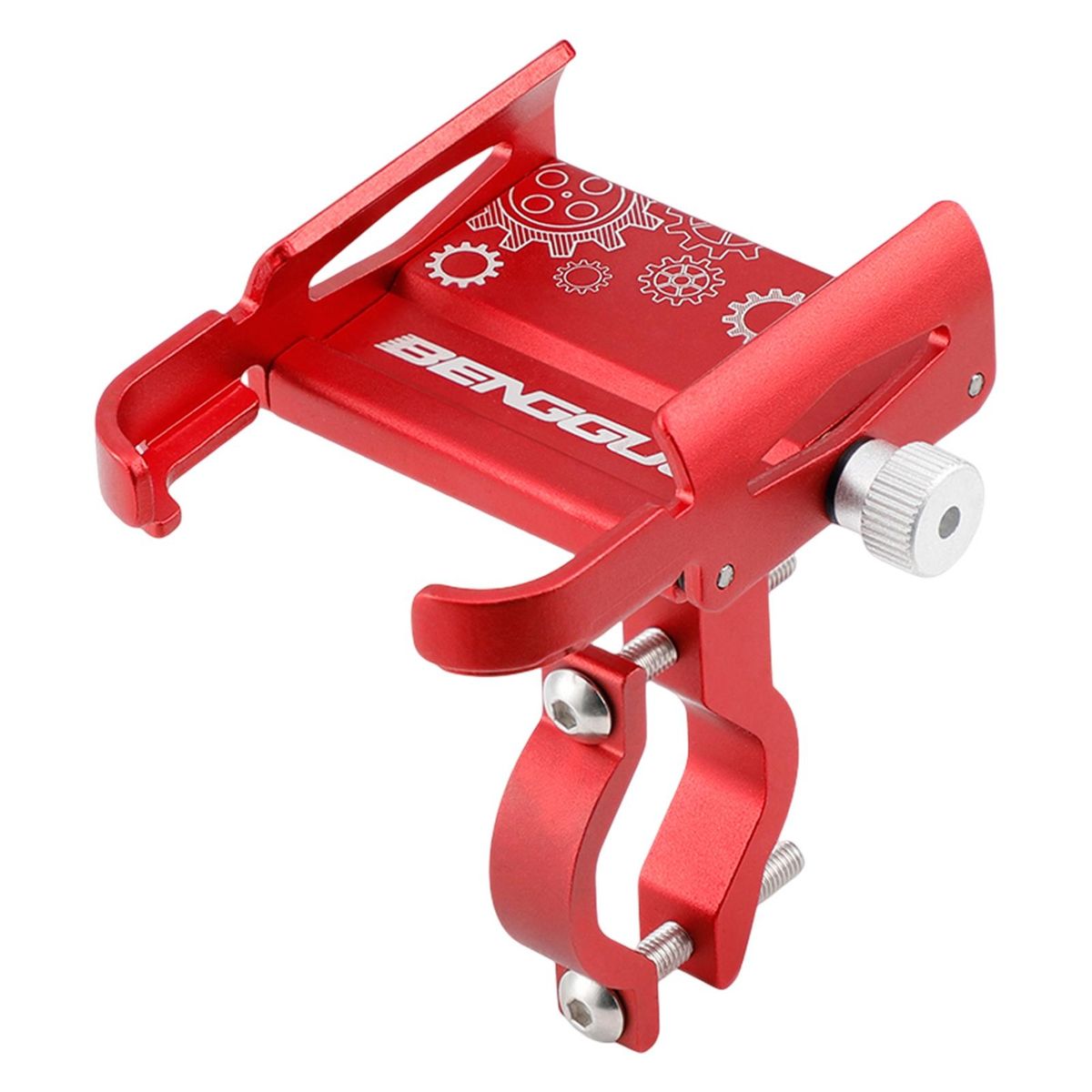 Bicycle Phone Stand MTB Scooter Non-slip Navigation Bracket Red