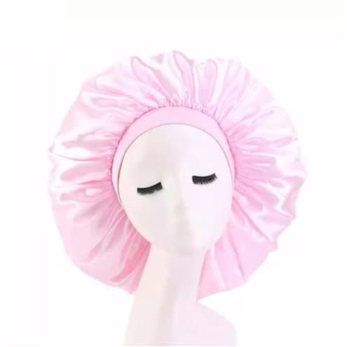Jumbo Sleeping Hair Bonnet - Pink