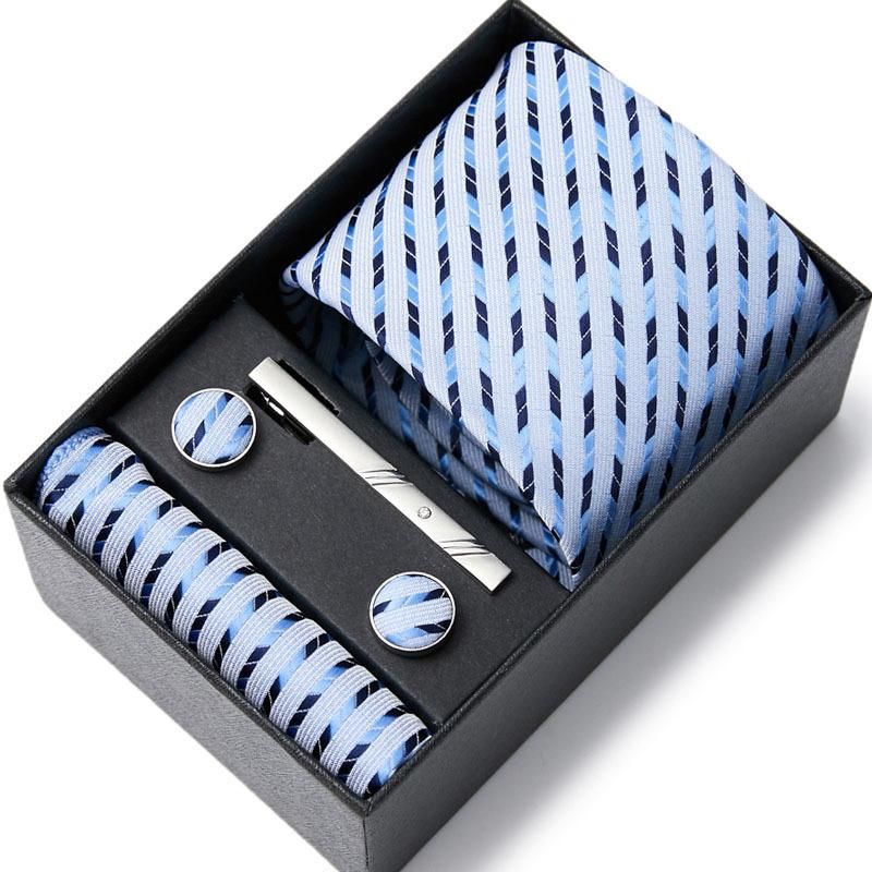 Men'S Tie Gift Box Business Professional Formal Tie Set HB36