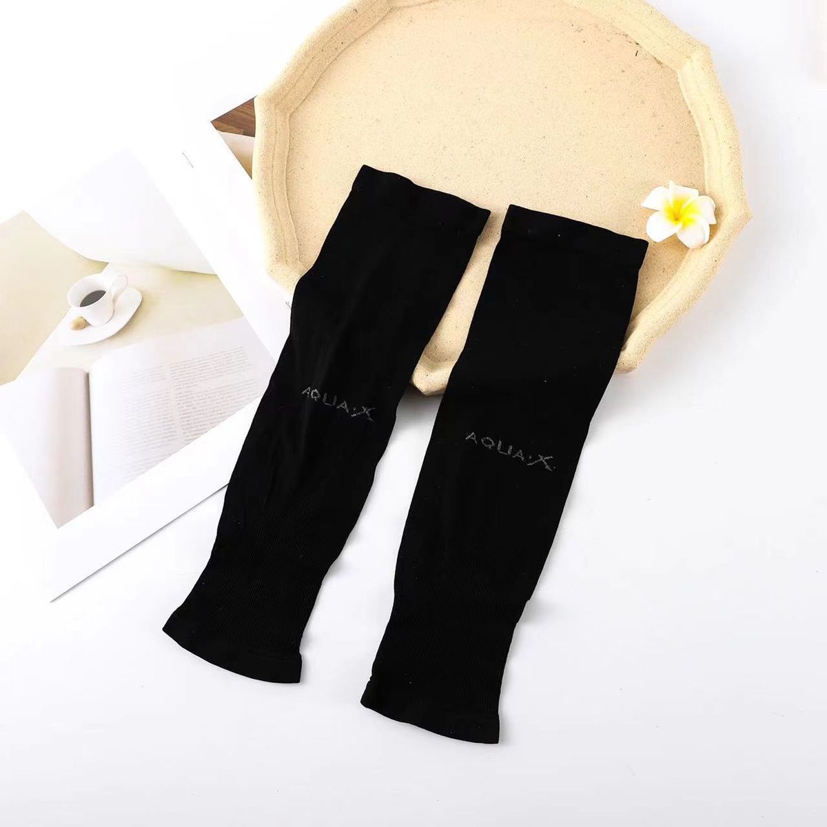Thin Sweat-absorbing Breathable Socks-black/10 Pairs