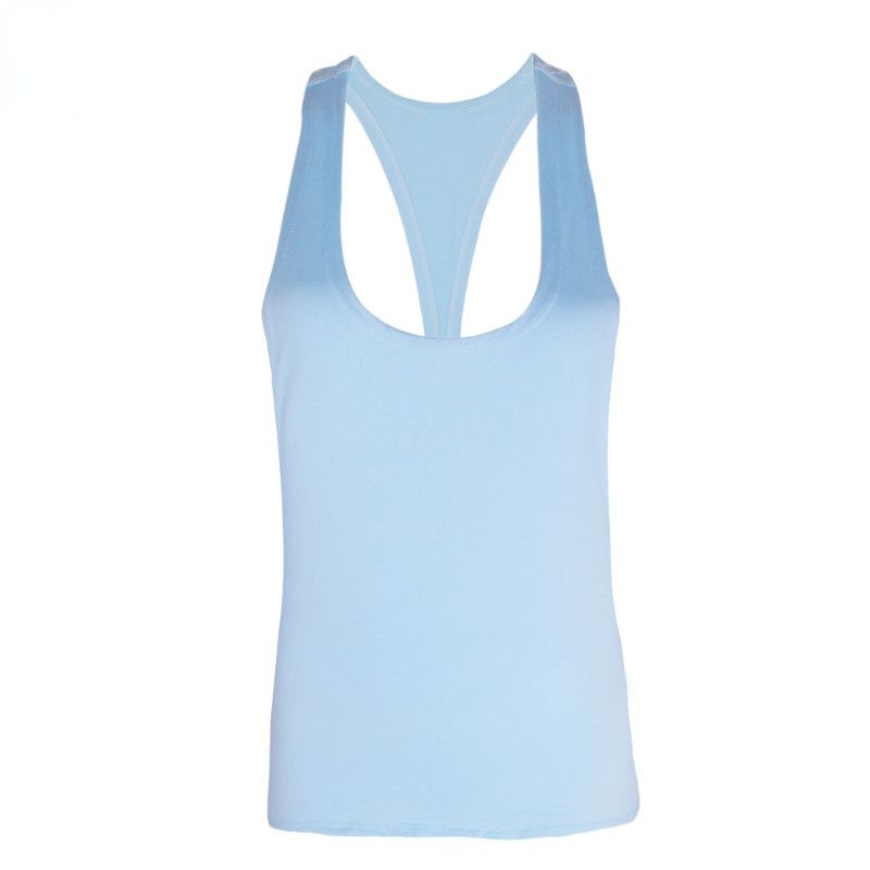 Summer Sleeveless Yoga Vest Sport Singlet Women Athletic Fitness Sport Tank Top