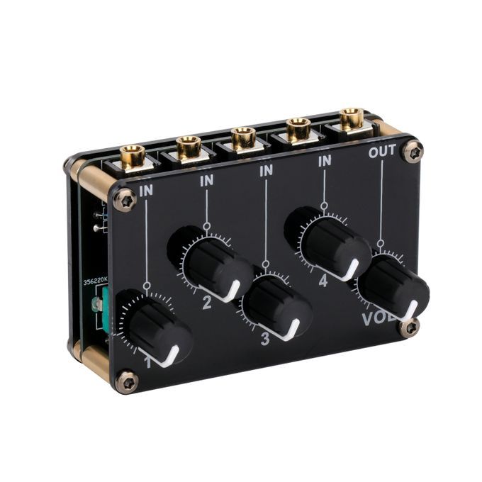 4-in-1-out Passive Mixer Module Mini Stereo 4-Channel