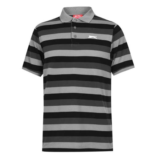 Men's Pique Polo Shirt - Grey
