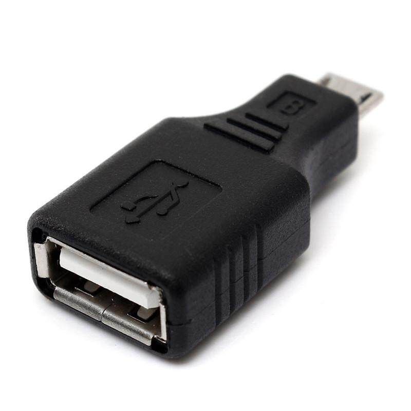 2PCS USB 2.0 A Female To Micro USB B 5 Pin Male Plug OTG Adapter Converter F/M