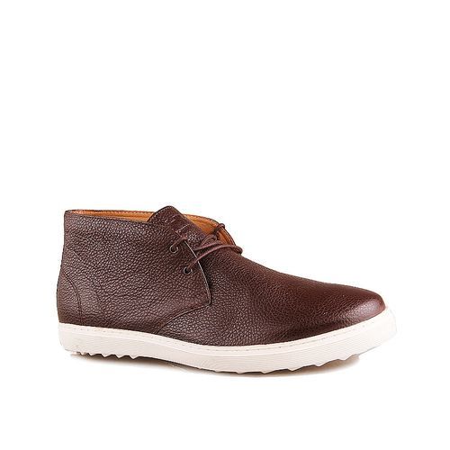 Men's Leo Ankle Lace-Up Shoe - Brown