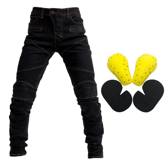 Men's Racing Motorcycle Pants Resistance Jeans ATV Adventure Sport