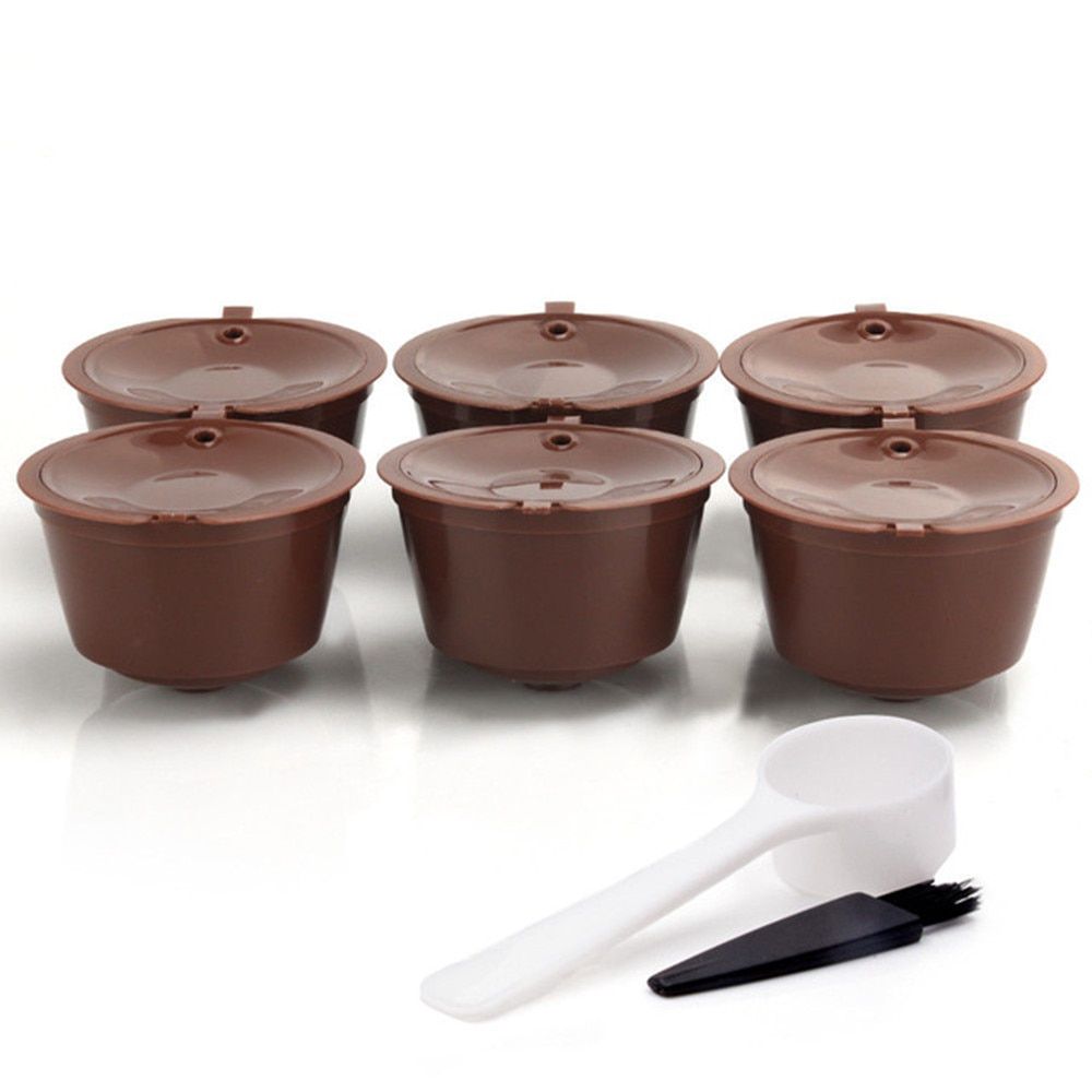 For Nescafe Dolce Gusto 3rd Generation Coffee Filters Refillable Baskets Stainless Steel Mech Reusable Coffee Capsules Dripper
