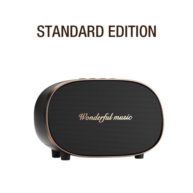 X7 Wireless Bluetooth Portable Mini Speaker Top Configuration Grey