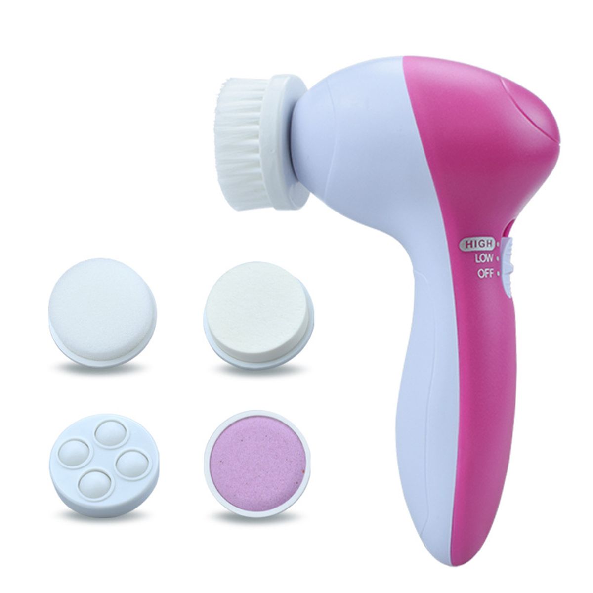 5 In 1 Electric Face Brush Facial Cleansing Brush Face