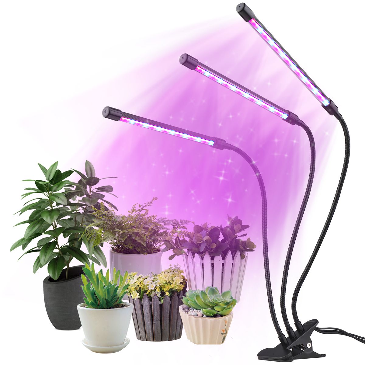 Grow Light For Indoor Plants 63 LEDs Plant Growing Light 10