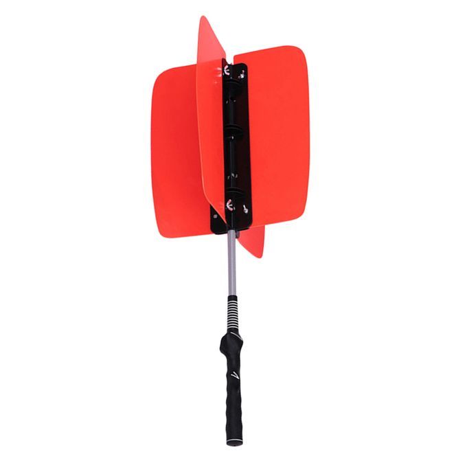 Golf Swing Fan Resistance Trainer Swing-Power Skill Practice Aids Red