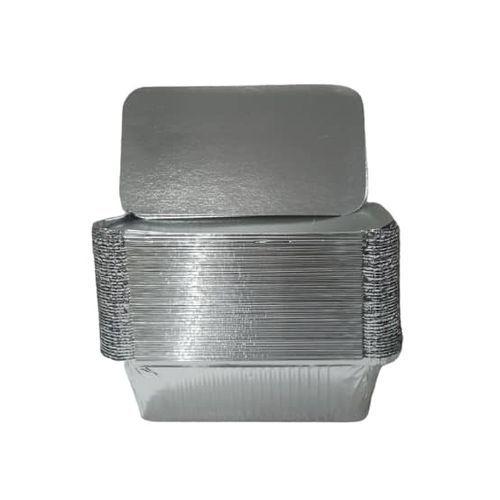 50 Pieces Disposable Aluminum Foil Plates