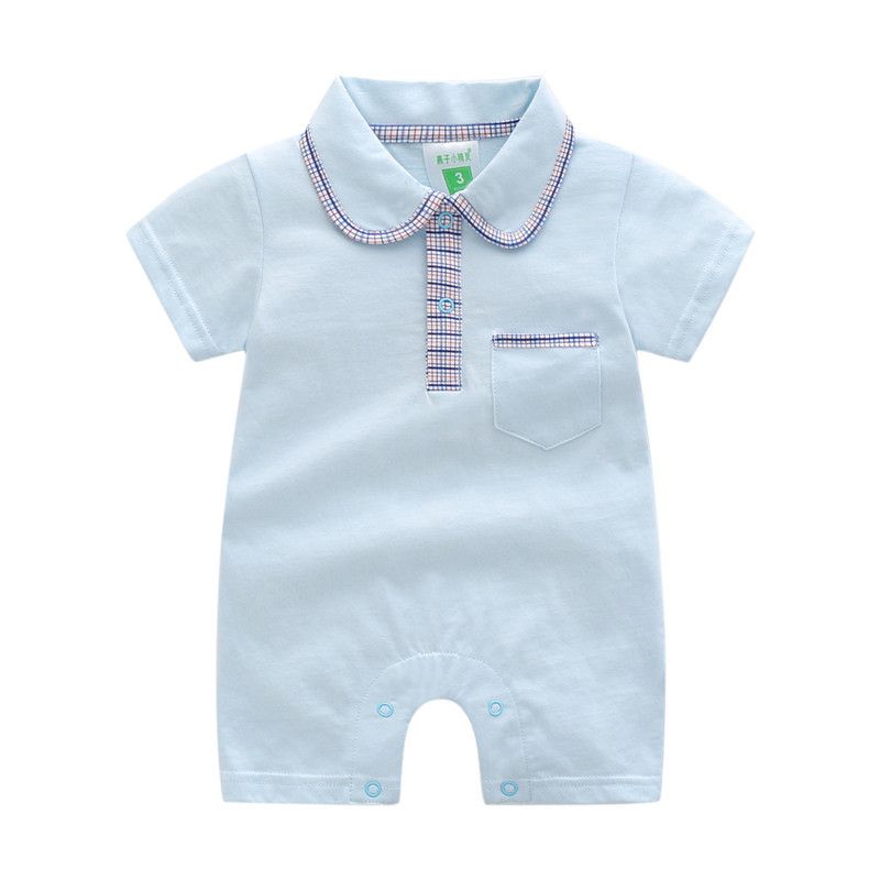 Baby Boy  Romper-Orange