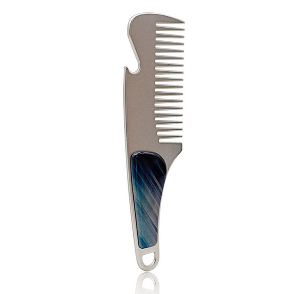 Stainless Steel Beard Outdoor Portable Beard Care Set Comb