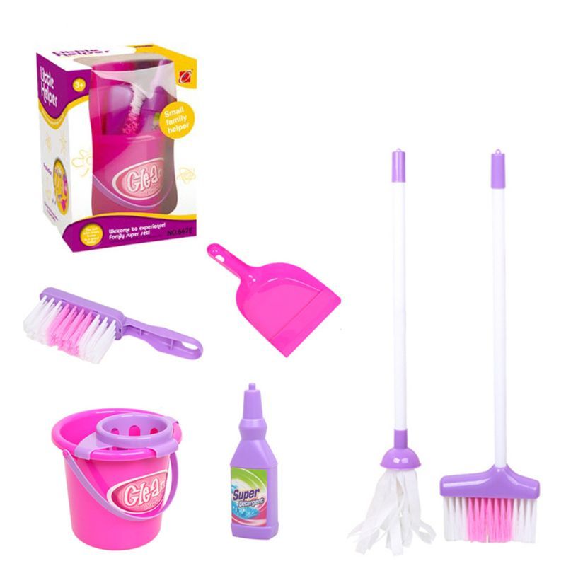 House Simulation Play Children's Mini Tools Boy Cleaning
