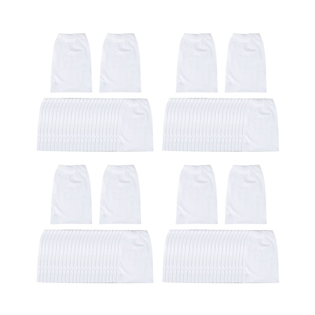 100 Pack Pool Skimmer Sock for Pool Filters