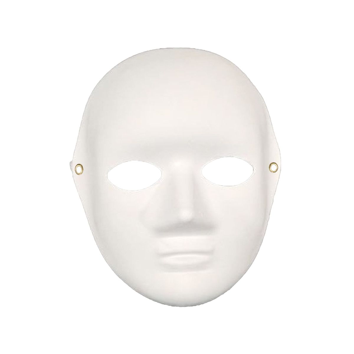 Paper Face Cover Half Face Dancing Masque Halloween Prop C