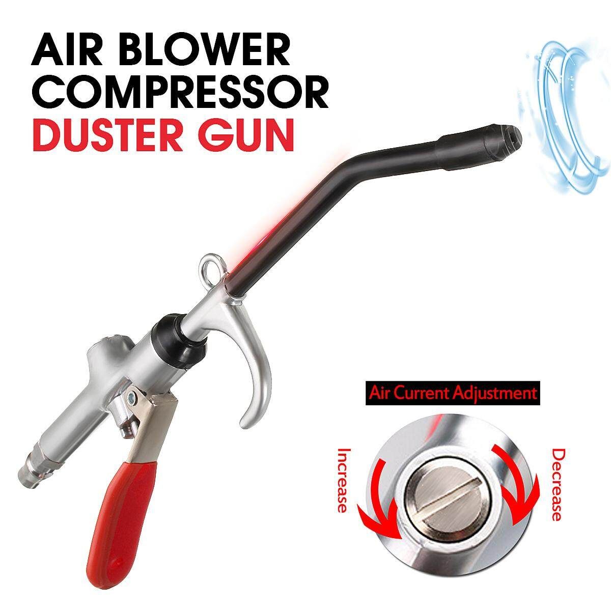 360° Rotation Air Compressor Duster Gu*n Compressor Blow Gu*n Set Nozzle Blower Tool For Machine Cleaning