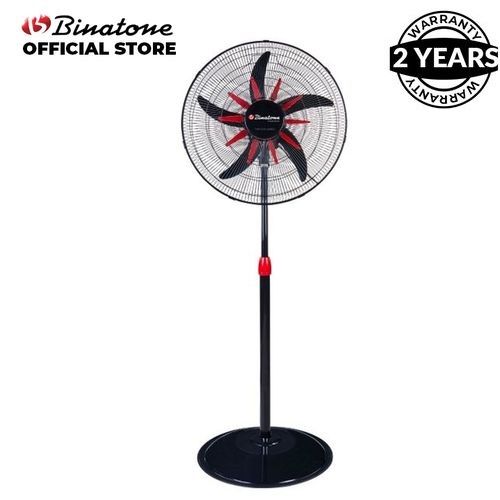 20 Inches Typhoon Series Stand Fan (TS-2020) - Black