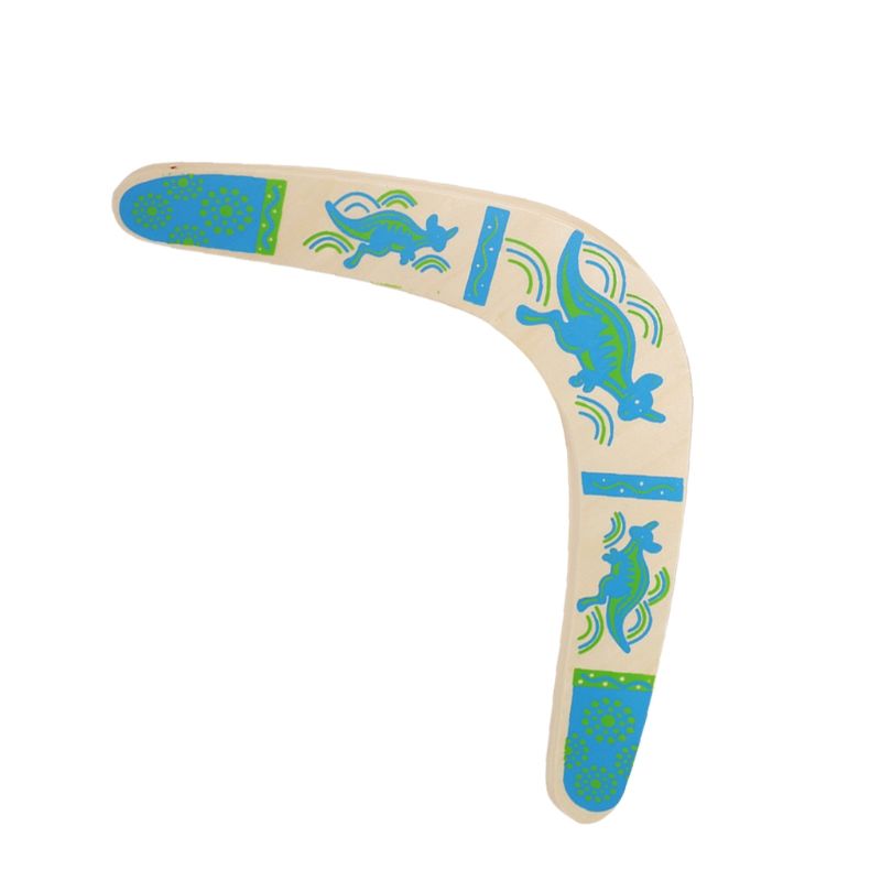Kangaroo Throwback V Shaped Boomerang Flying Disc Throw Catch Outdoor Game
