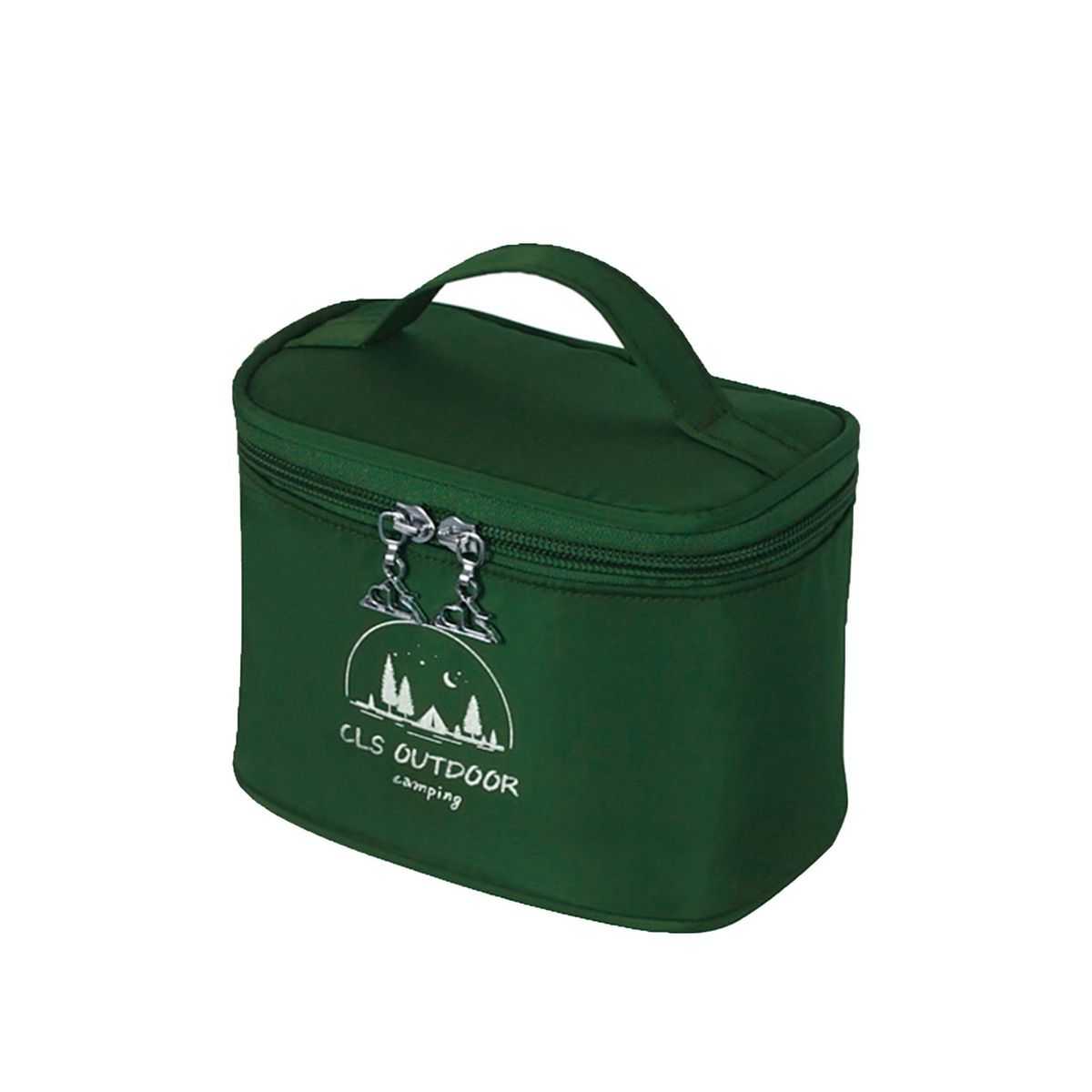 1 Set Spice Jar Storage Bag Outdoor Picnic Spice Bottle Set Atrovirens