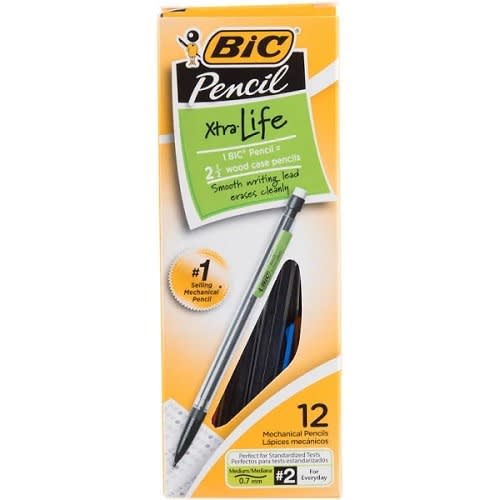 Xtra Smooth Mechanical Pencils - Medium Point 0.7mm No. 2 - 10 Count