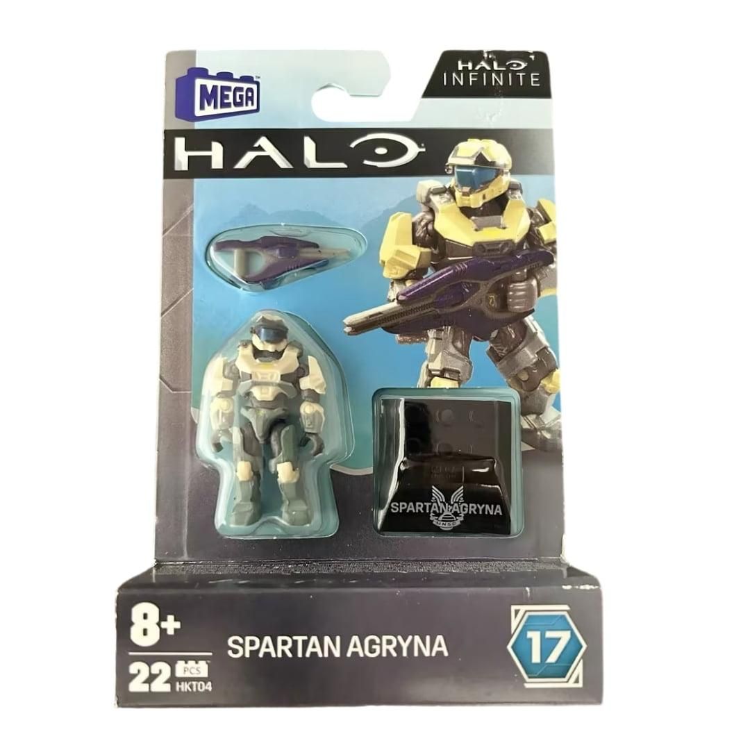 Mega Bloks Construx Halo Universe Heroes Series 17 Spartan SPARTAN AGRYNA