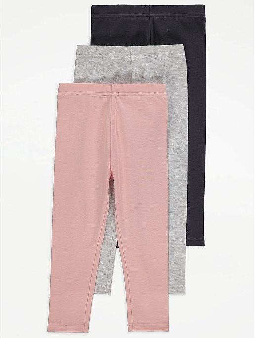 Leggings 3 In A Pack Multi