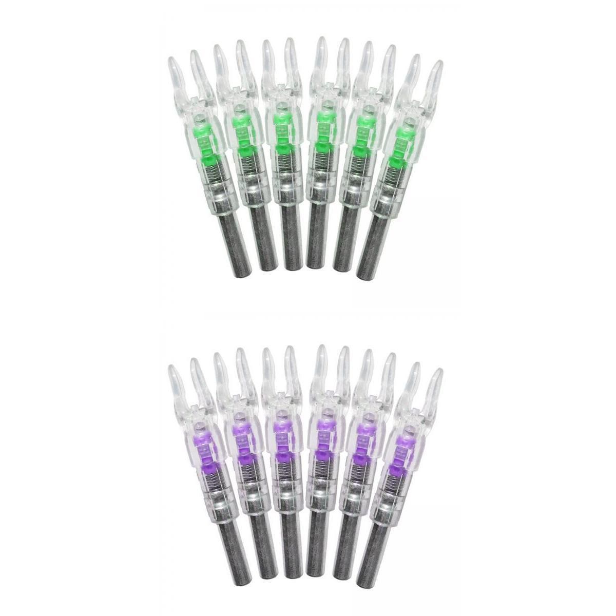 Set Of 12 Automatically Illuminated Hunting  With Glowing