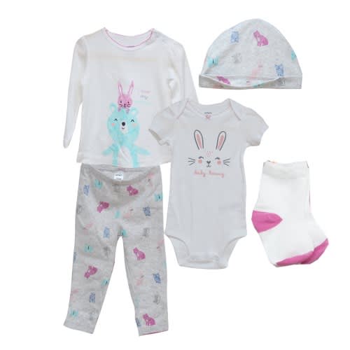 5pcs Baby Body Suit