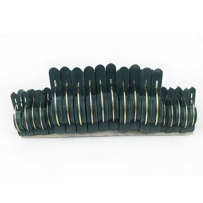 20P S/Set Garden Plant  Lips Plasti  Fixed Figure Vegetable Growing Su Orts-black
