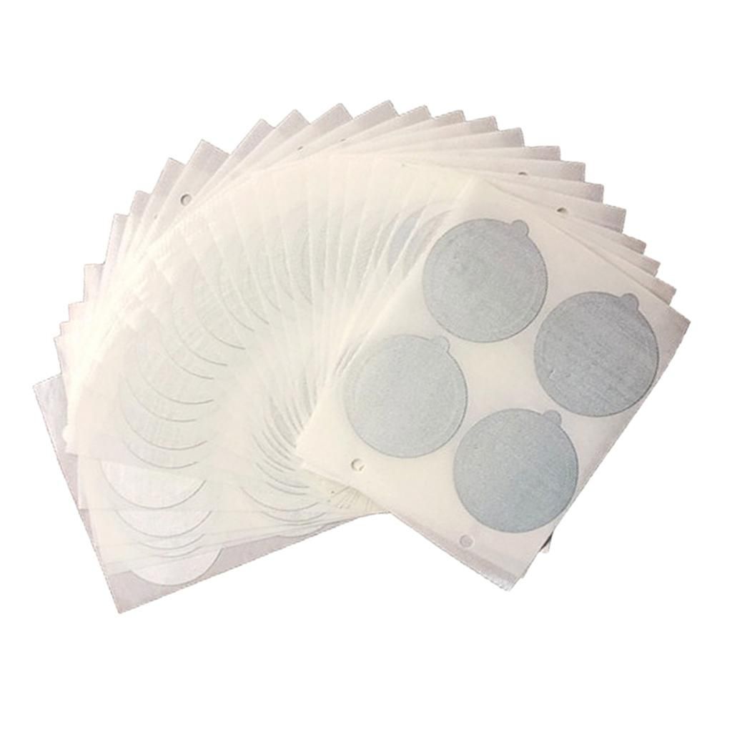 Pack Of 100 Aluminum Espresso Lids Foil Seals  For Nespresso