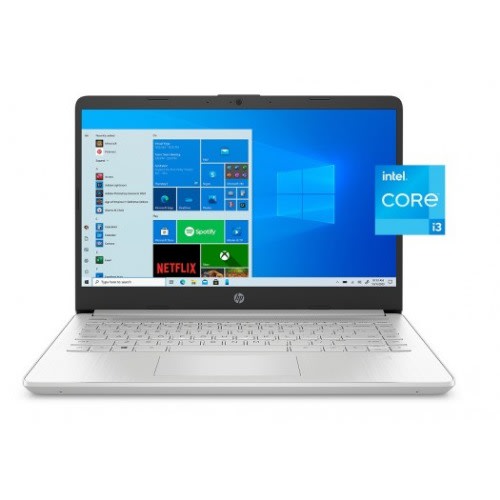 HP Laptop 14-dq2039ms,intel® Core™ I3-1115g4- 8GB Ddr4-2666 Mhz RAM -256GB ROM - Win 11 - Silver