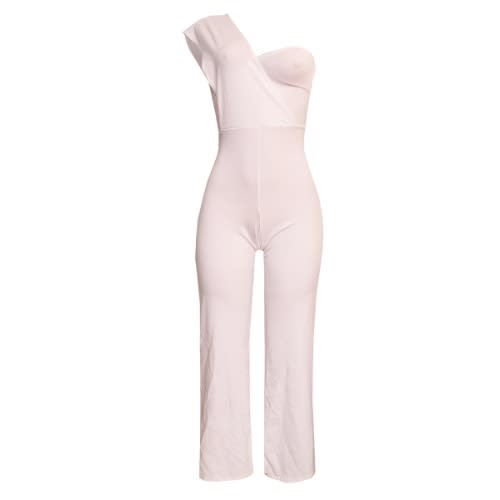 Monostrap Jumpsuit - White