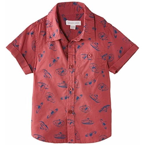Printed SS Roll Up Shirt