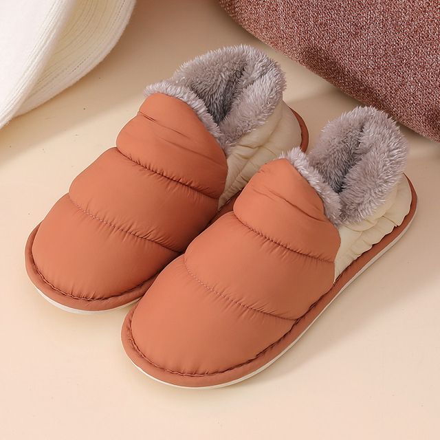 Plush Slippers Plush Slippers Warm Winter Shoes For Inside Home