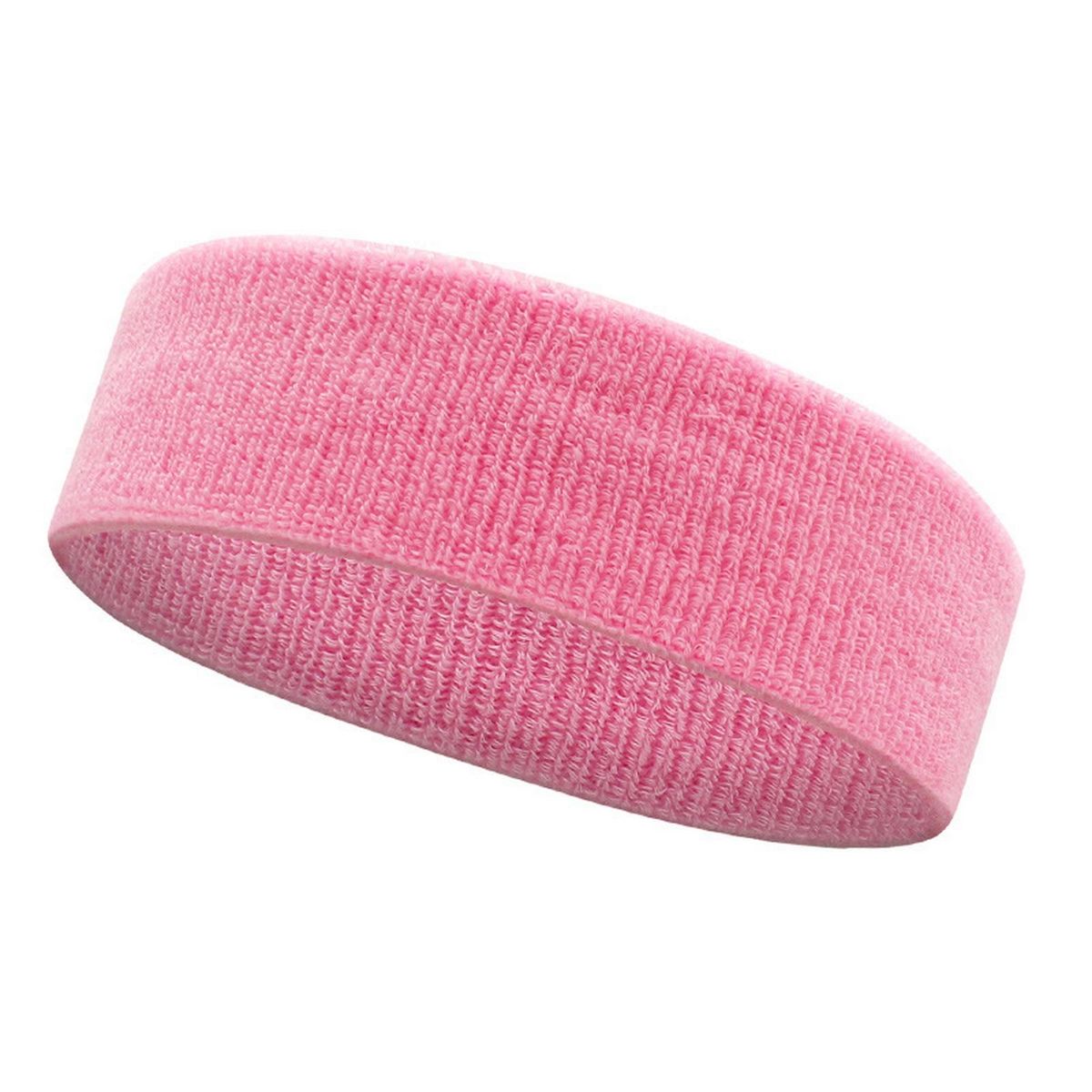 Gym Headband Performance Headband Moisture-wicking Stretchy for Yoga Pink