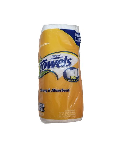 White Paper Towels 6pieces