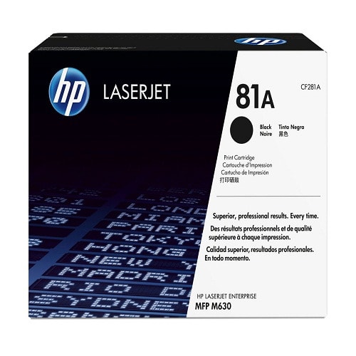 Toner 81a - Black - Cf281a