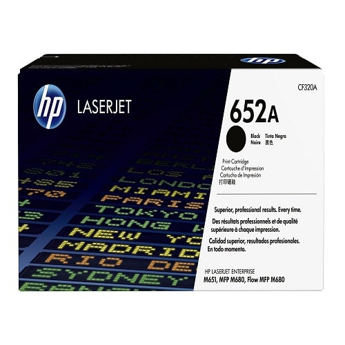 652a Laserjet Toner Cartridge - cf320a - Black