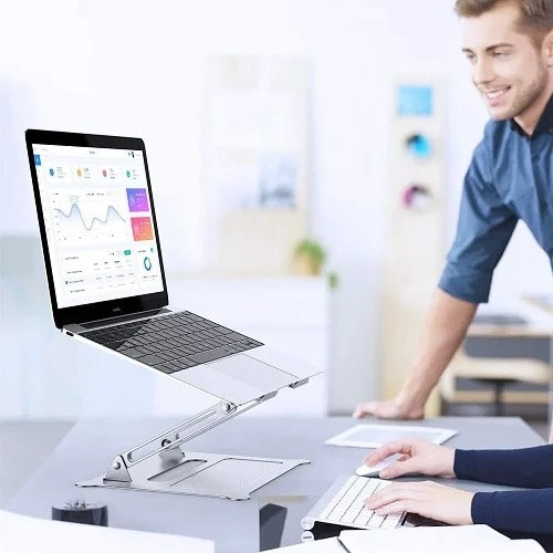Xp Ergonomic Laptop Adjustable Stand With Heat Vent