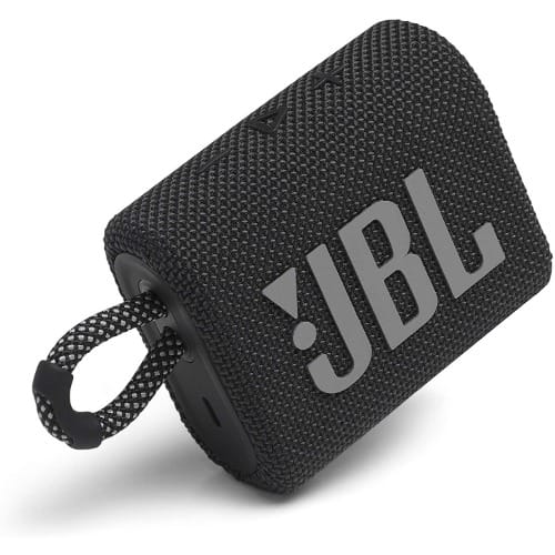 Go 3 Portable Bluetooth Speaker - Water & Dustproof - Black