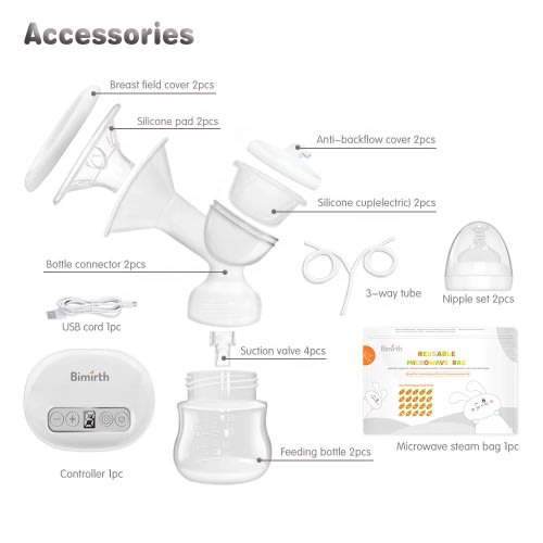 Electric Double Breast Pump Set - Value Pack