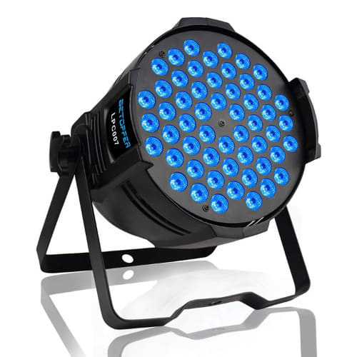 RGB 3-in-1 Par LED Lights DMX Professional Stage Wedding Performing Event Stage - LPC007