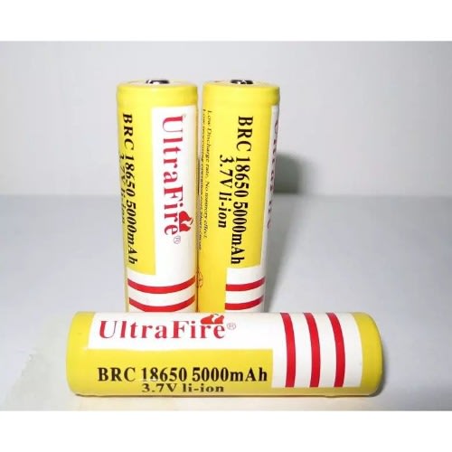 Ultrafire 18650 3.7v Rechargeable Li-on Lithium Battery - 7800mah - 2pcs