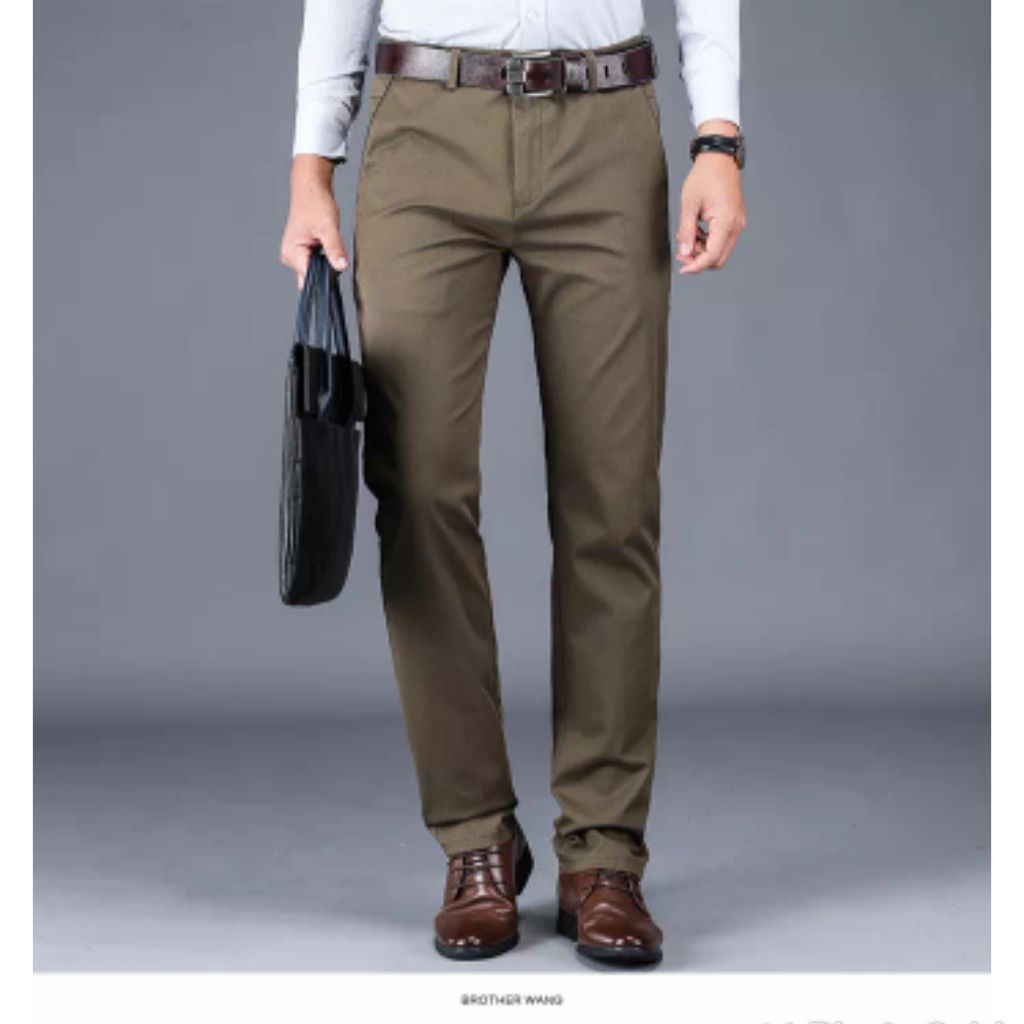 Executive Chinos Pant For Men -Brown