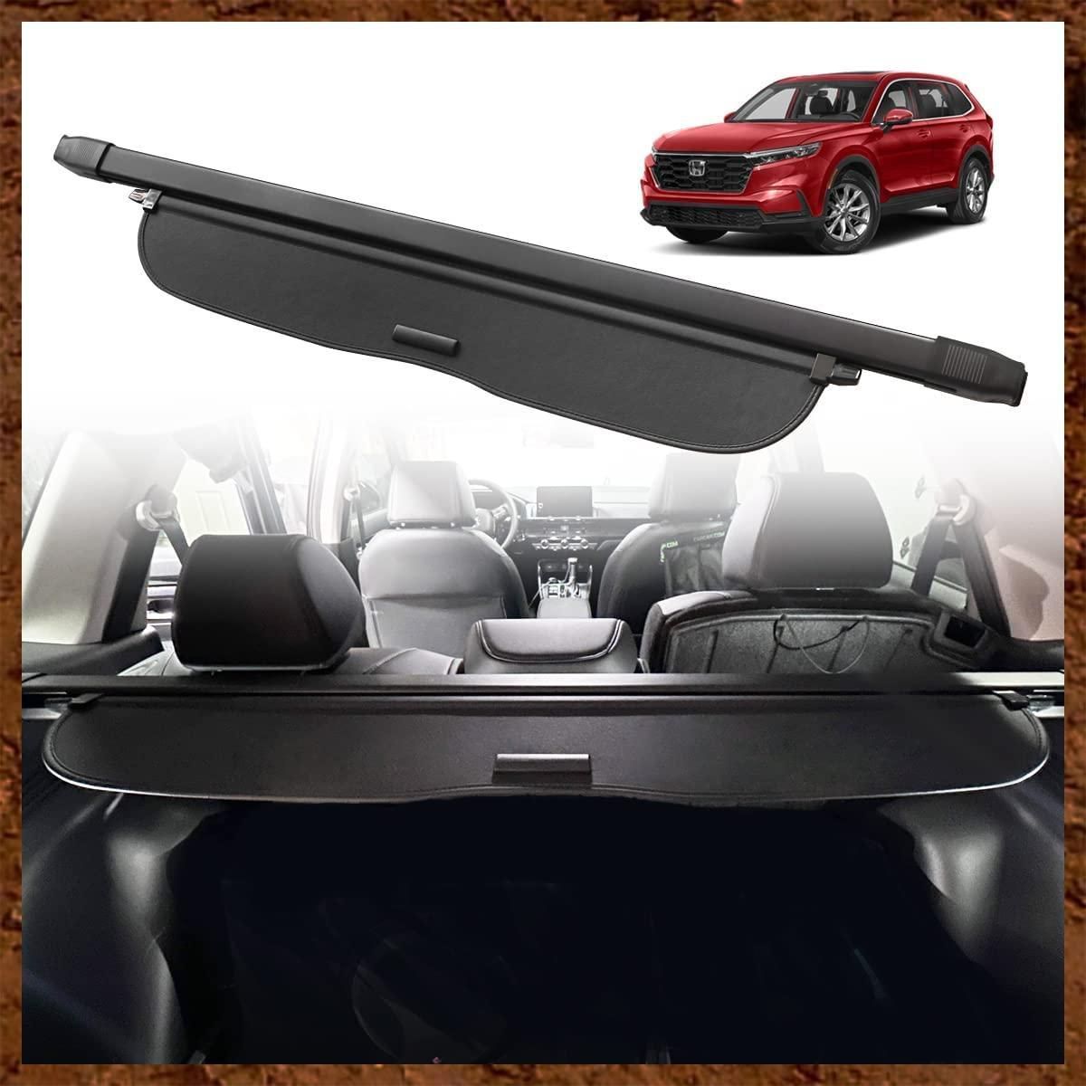 AP03 For HONDA CRV CR-V 2023+Aluminum+Canvas Rear Cargo Cover Privacy Trunk Screen Security Shield Shade Accessories