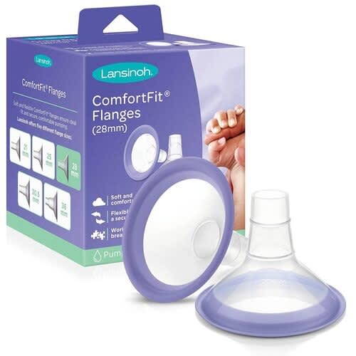 Comfortfit Breast Pump Flanges - 28mm X 2 Count
